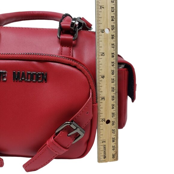 Steve Madden Crossbody Bag DO345050 Red Blizzie - Picture 9 of 12